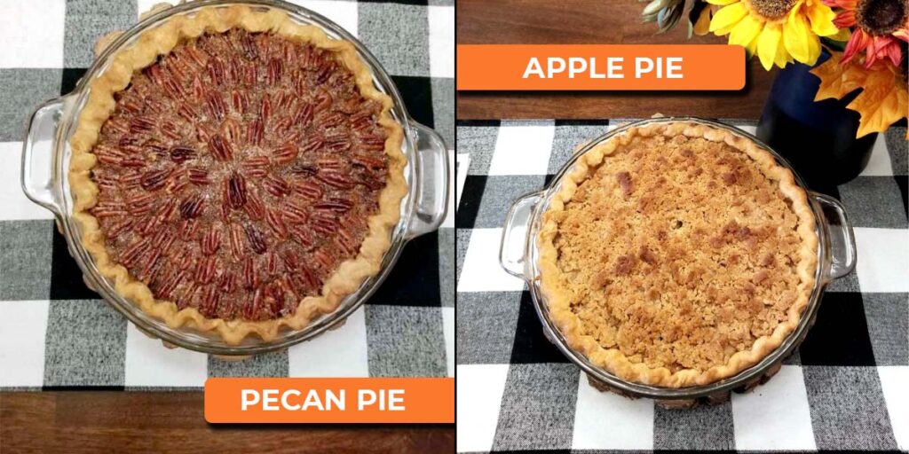 Pecan and Apple Pie from Charlie's Smoke Wagon Arizona JPG